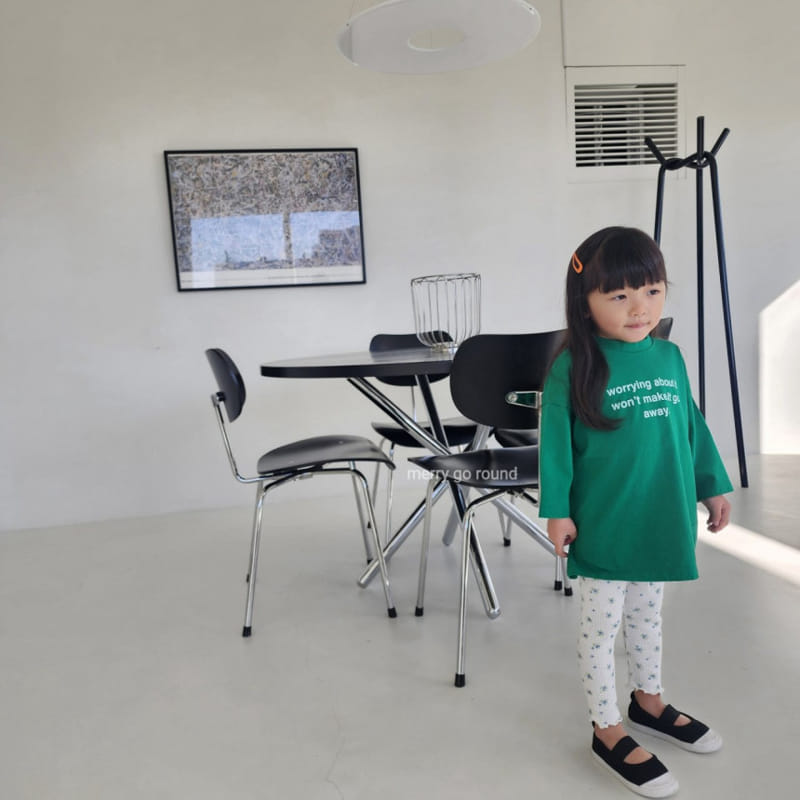 Merry Go Round - Korean Children Fashion - #todddlerfashion - Urban Long Tee - 5