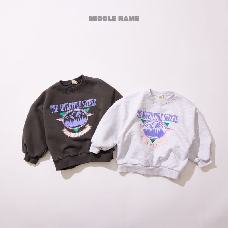 Middle Name - Korean Children Fashion - #Kfashion4kids - Adventure Sweatshirt
