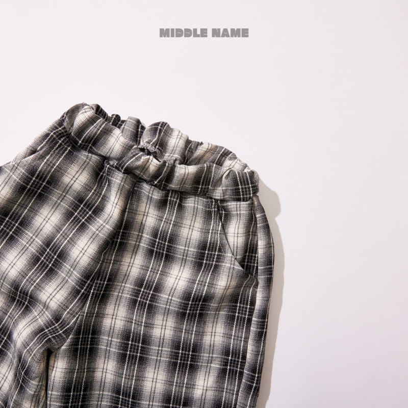Middle Name - Korean Children Fashion - #Kfashion4kids - S Check Pants - 2