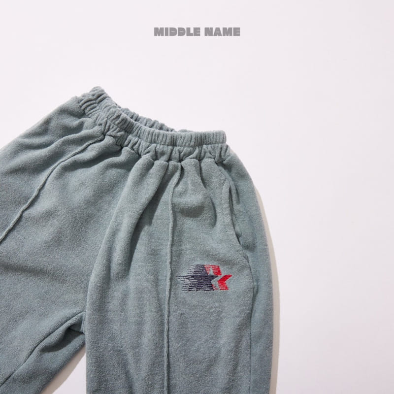 Middle Name - Korean Children Fashion - #childofig - Terry Star Jogger Pants - 2