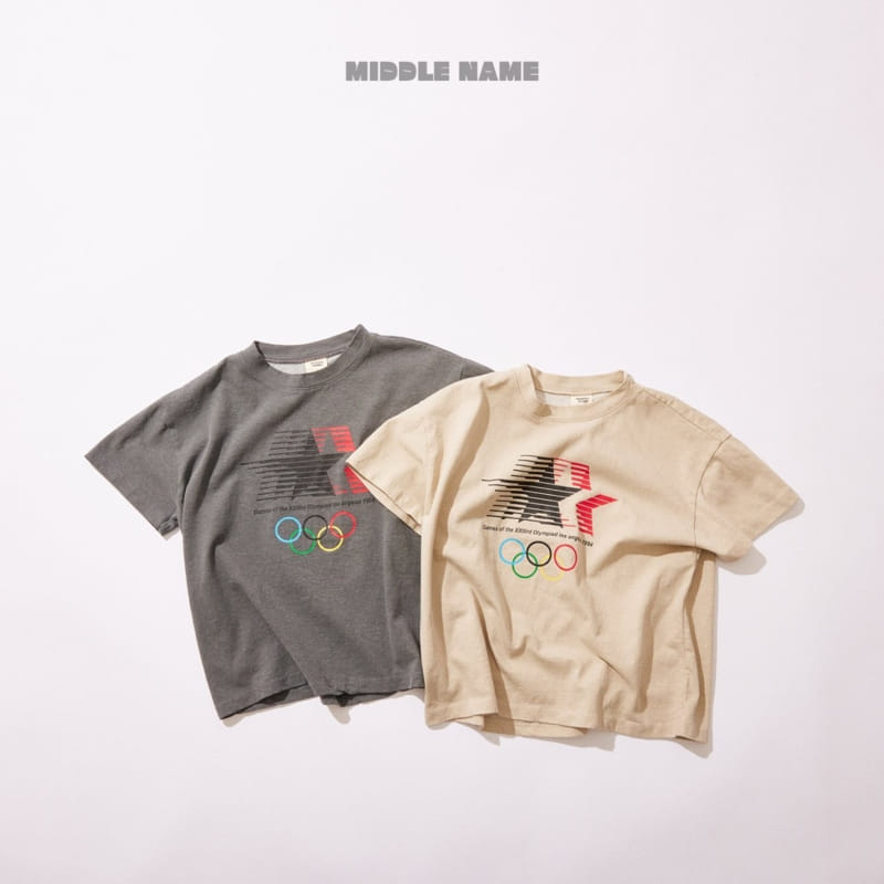 Middle Name - Korean Children Fashion - #childofig - Pig Star Shortsleeve Tee