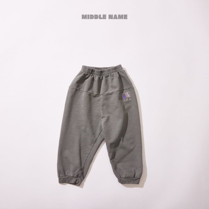 Middle Name - Korean Children Fashion - #kidsstore - Pig Able Embroidery Pants - 3