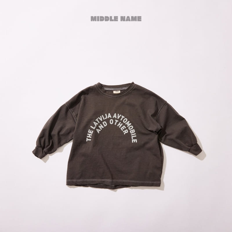 Middle Name - Korean Children Fashion - #littlefashionista - Stitch Color Tee - 2