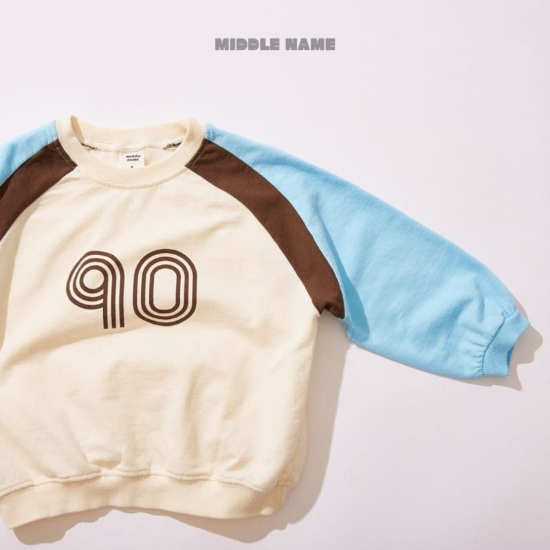 Middle Name - Korean Children Fashion - #littlefashionista - Color Raglan Sweatshirt - 5