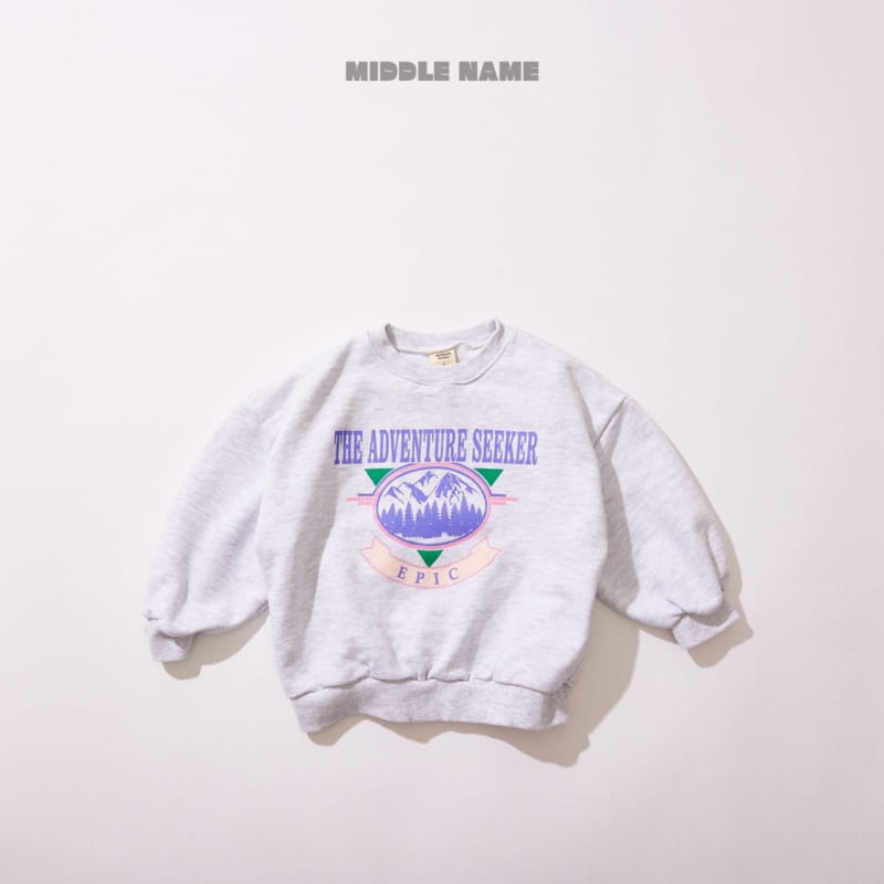 Middle Name - Korean Children Fashion - #littlefashionista - Adventure Sweatshirt - 2
