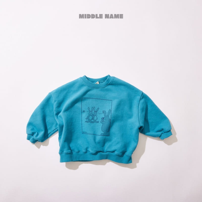 Middle Name - Korean Children Fashion - #magicofchildhood - Camera Rabbit Sweatshirt - 2