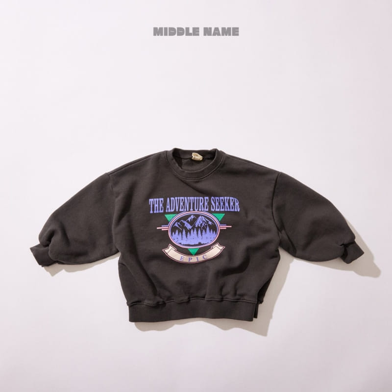 Middle Name - Korean Children Fashion - #magicofchildhood - Adventure Sweatshirt - 3