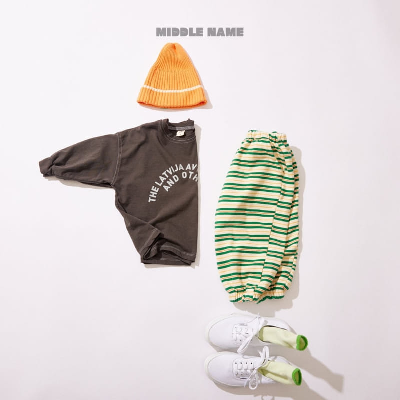 Middle Name - Korean Children Fashion - #minifashionista - Multi ST Jogger Pants - 6