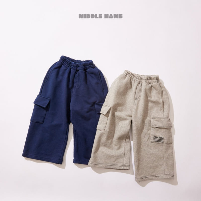 Middle Name - Korean Children Fashion - #prettylittlegirls - Cargo Wide Pants