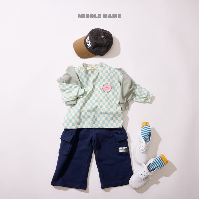 Middle Name - Korean Children Fashion - #stylishchildhood - Vans Point Tee - 5