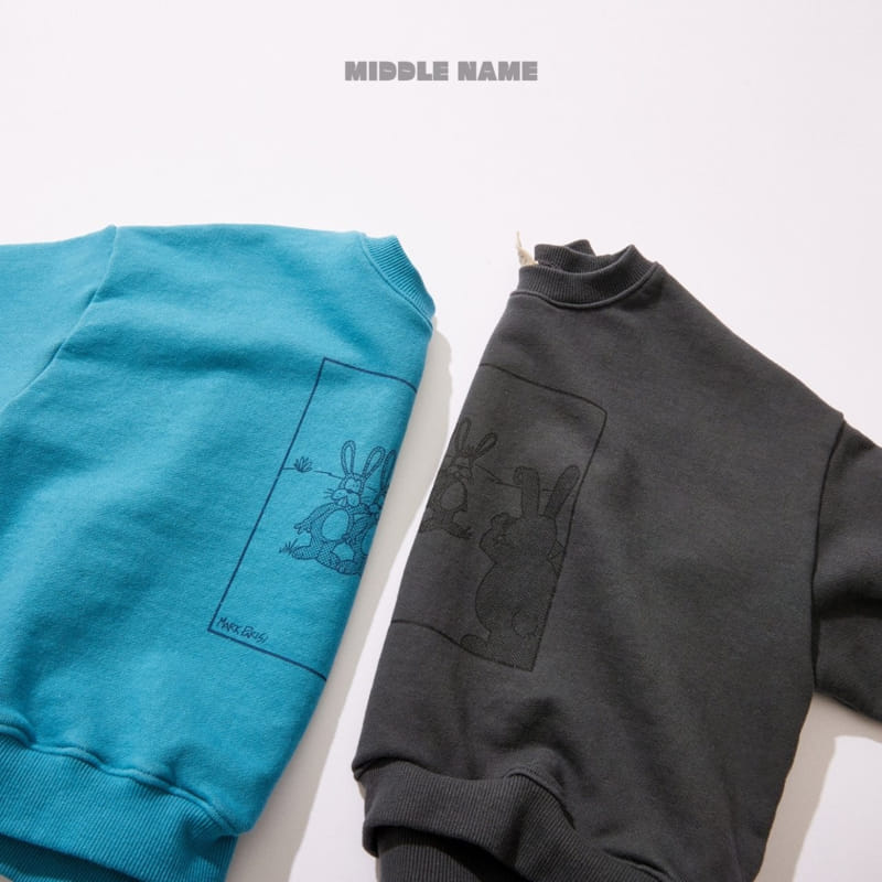 Middle Name - Korean Children Fashion - #todddlerfashion - Camera Rabbit Sweatshirt - 5
