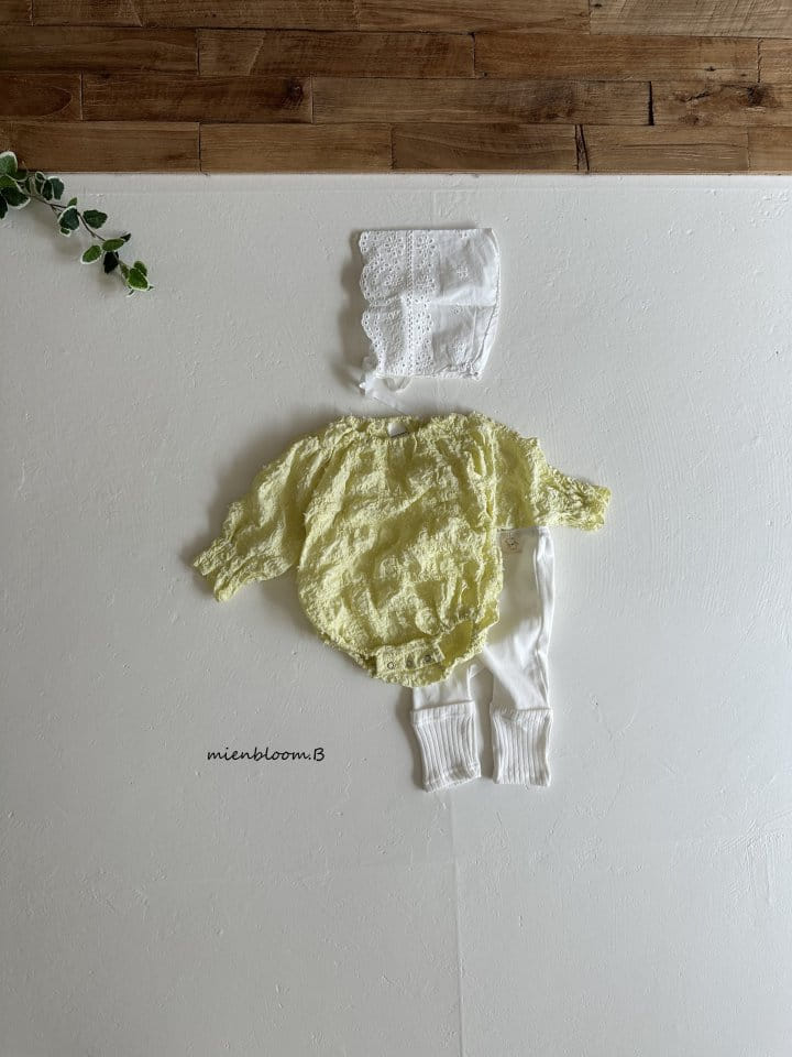 Mienbloom B - Korean Baby Fashion - #babyboutiqueclothing - Bebe Erin Body Suit - 5