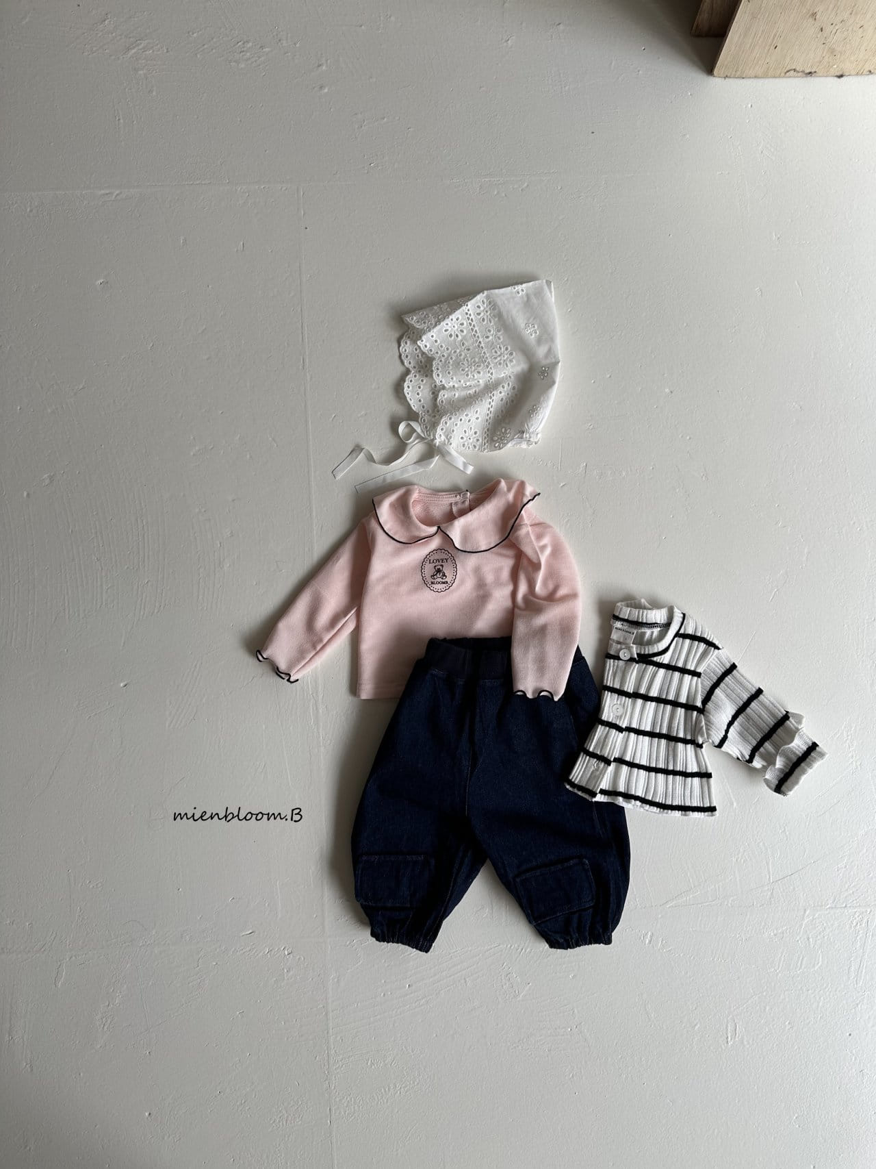 Mienbloom B - Korean Baby Fashion - #babyfever - Bebe Elena Tee - 8
