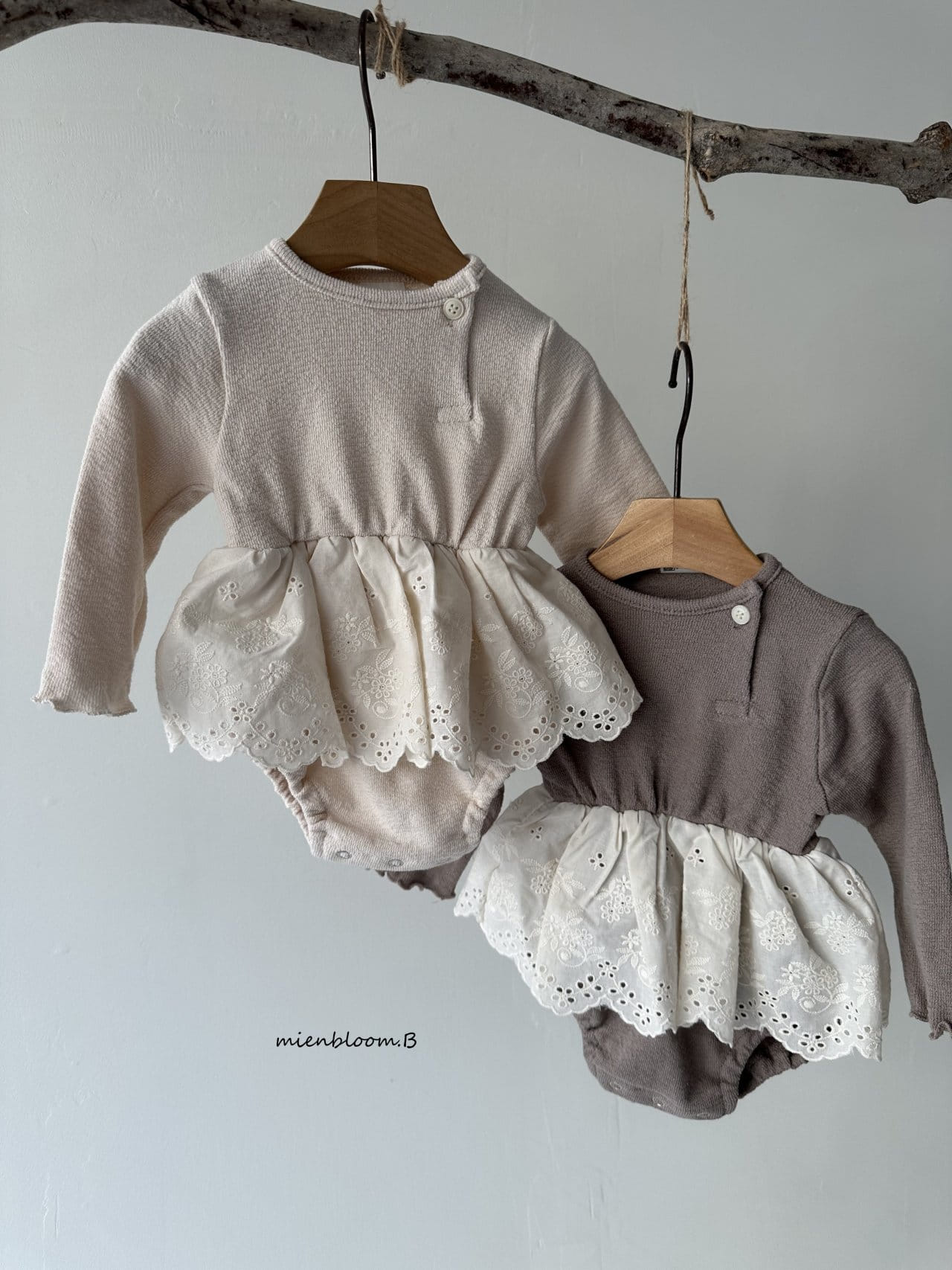 Mienbloom B - Korean Baby Fashion - #babyfever - Bebe Shalala Body Suit
