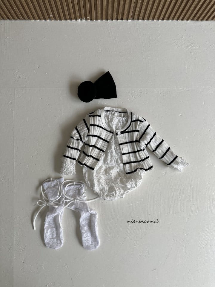 Mienbloom B - Korean Baby Fashion - #babygirlfashion - Bebe Erin Body Suit - 9
