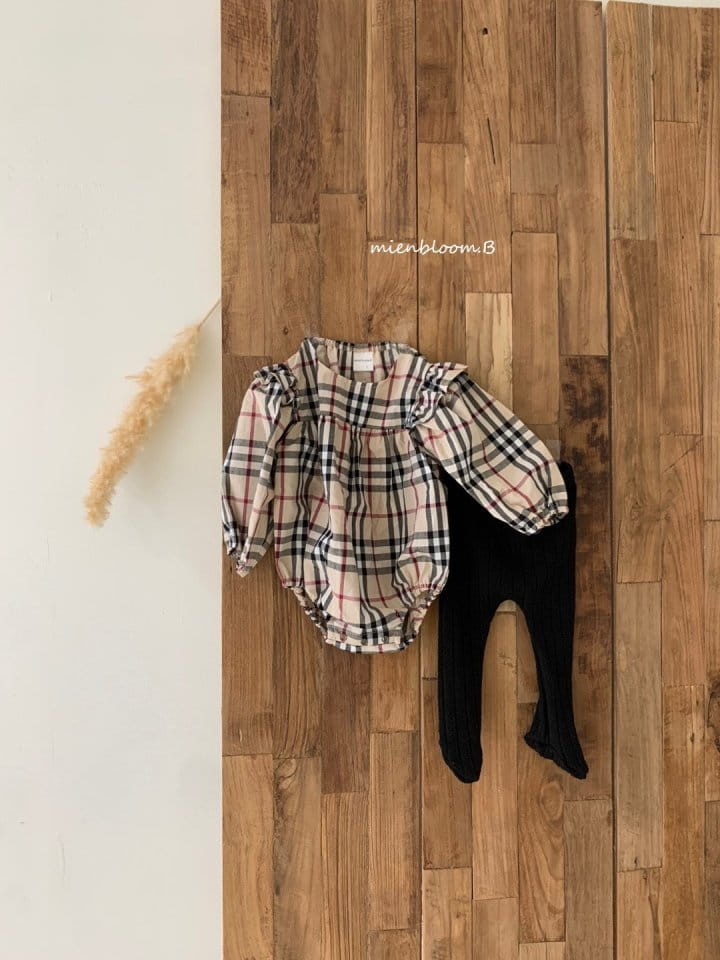 Mienbloom B - Korean Baby Fashion - #babylifestyle - Bebe London Frill Long Sleeves Body Suit - 7
