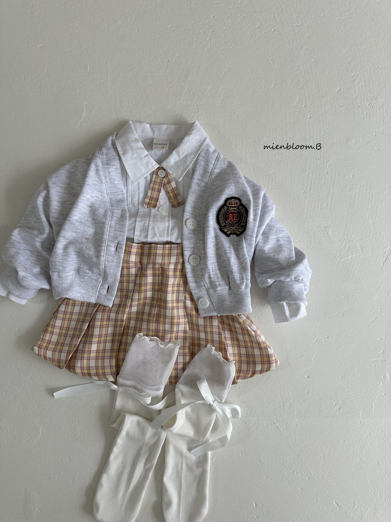 Mienbloom B - Korean Children Fashion - #childofig - School Cardigan - 8