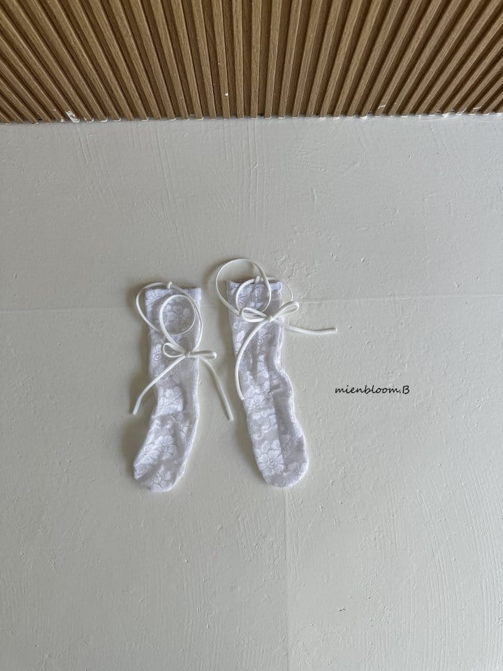 Mienbloom B - Korean Children Fashion - #childofig - mesh Lace Socks - 6