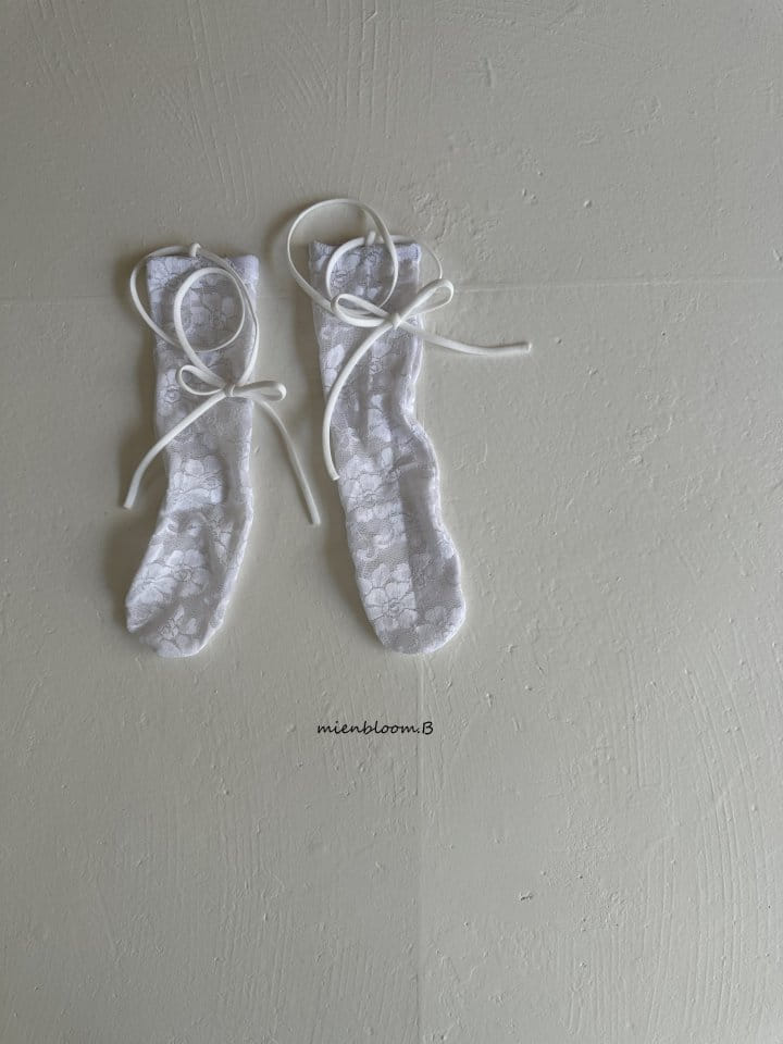 Mienbloom B - Korean Children Fashion - #childrensboutique - mesh Lace Socks - 7