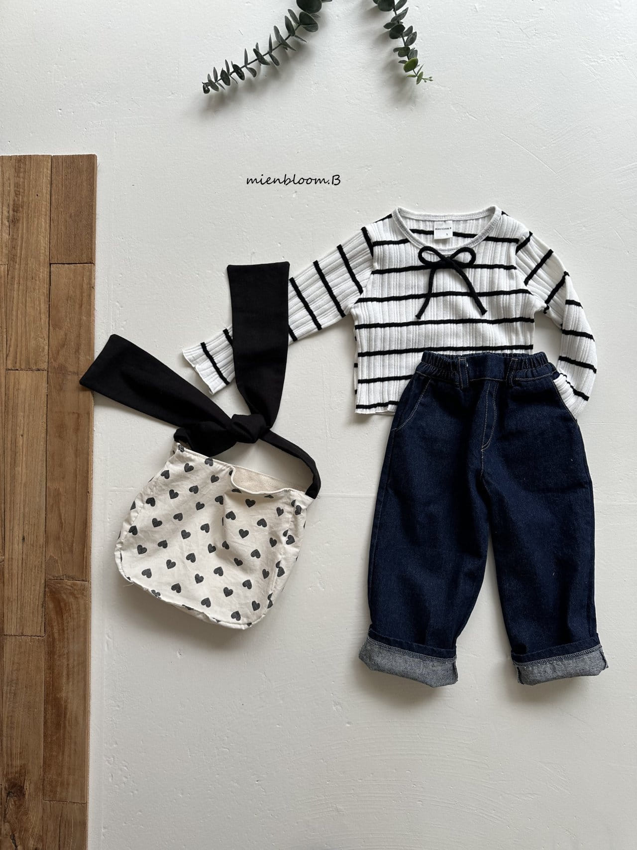 Mienbloom B - Korean Children Fashion - #magicofchildhood - ST Ribbon Tee - 9
