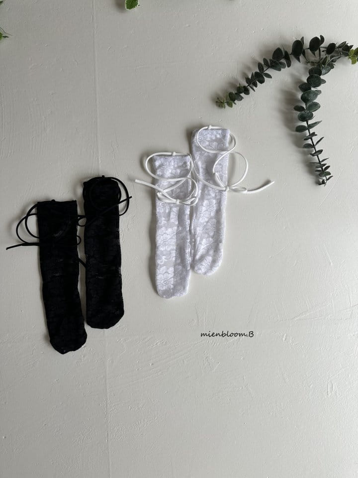 Mienbloom B - Korean Children Fashion - #prettylittlegirls - mesh Lace Socks - 2