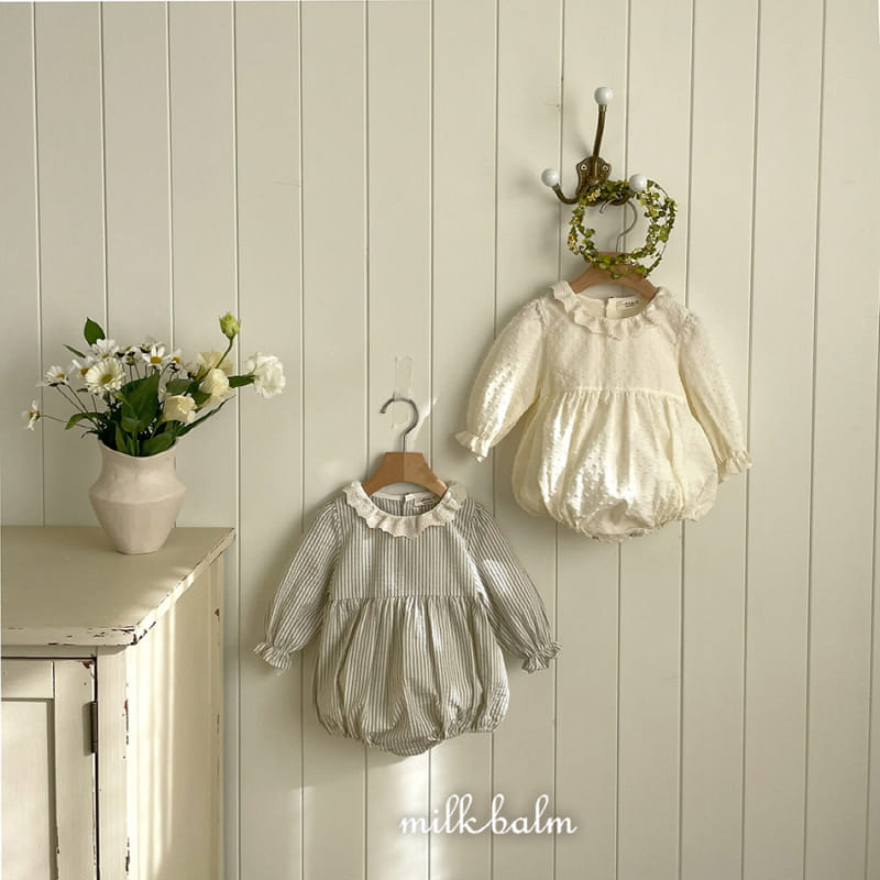 Milk Balm - Korean Baby Fashion - #babyboutique - Irene Frill Body Suit - 2
