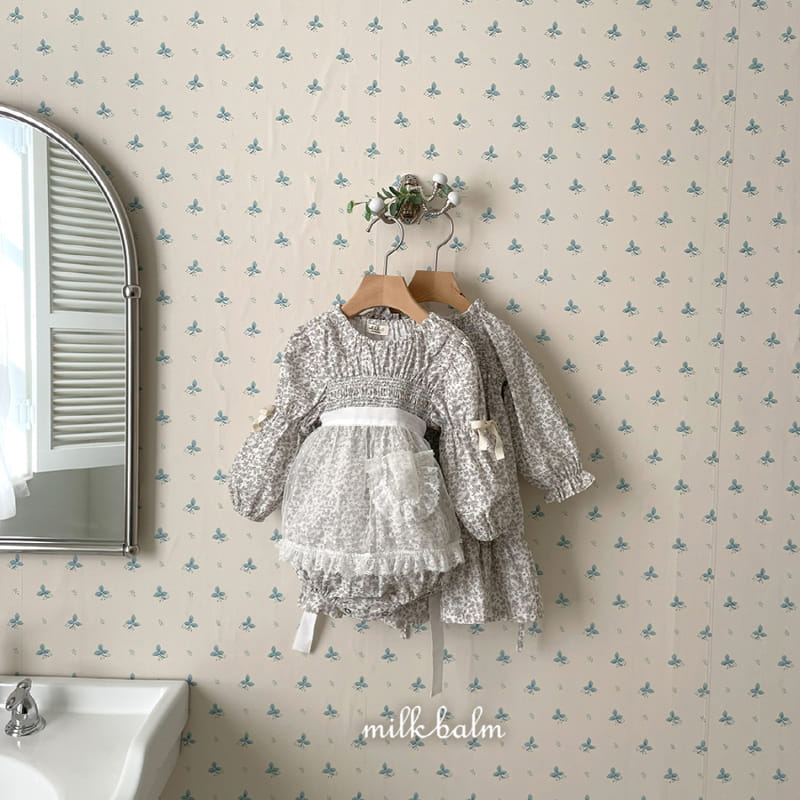 Milk Balm - Korean Baby Fashion - #babylifestyle - Ella Smoking Body Suit - 10