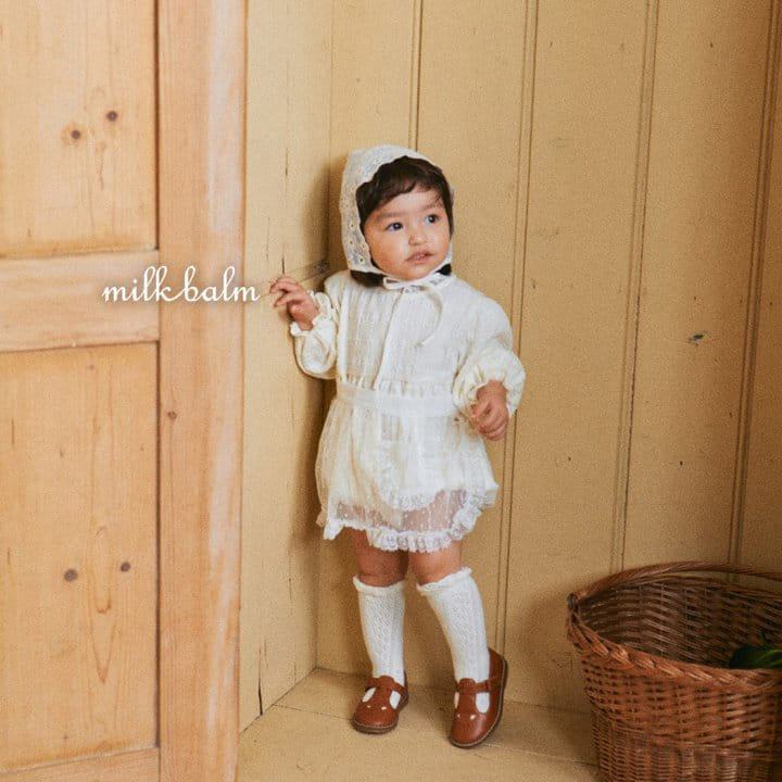 Milk Balm - Korean Baby Fashion - #babyoninstagram - Morin Body Suit - 6