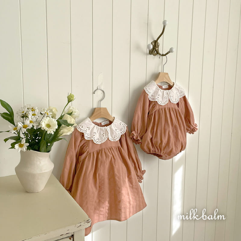 Milk Balm - Korean Children Fashion - #todddlerfashion - Kate One-Piece - 2
