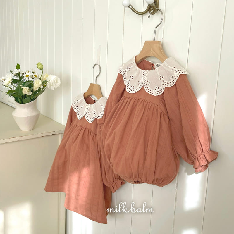 Milk Balm - Korean Children Fashion - #toddlerclothing - Kate One-Piece - 3