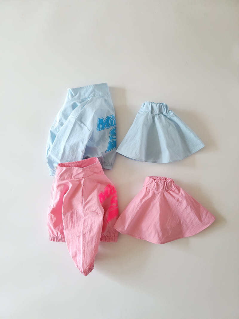 Million Dollar Baby - Korean Children Fashion - #prettylittlegirls - Anorak Skirt Top Bottom Set - 4