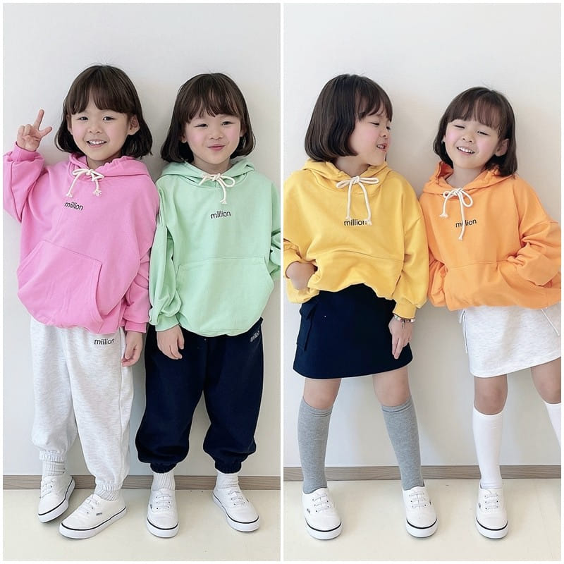 Million Dollar Baby - Korean Children Fashion - #childrensboutique - Million Hoody