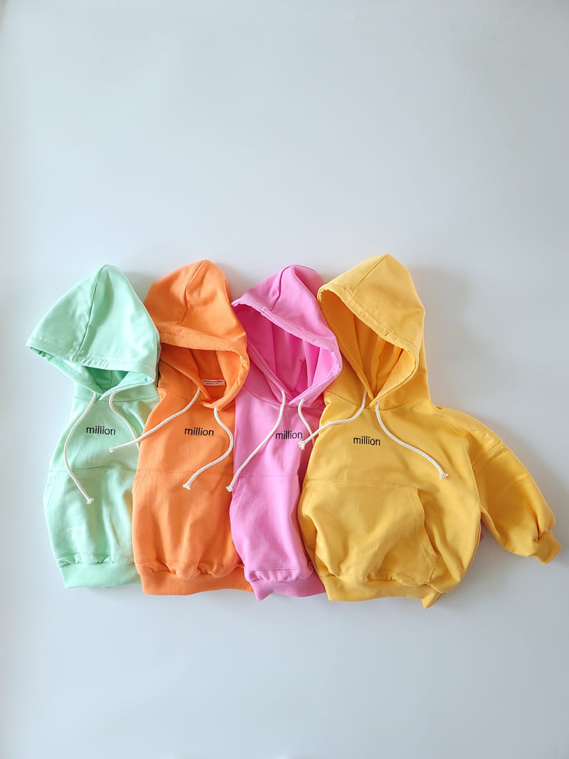 Million Dollar Baby - Korean Children Fashion - #designkidswear - Million Hoody - 2