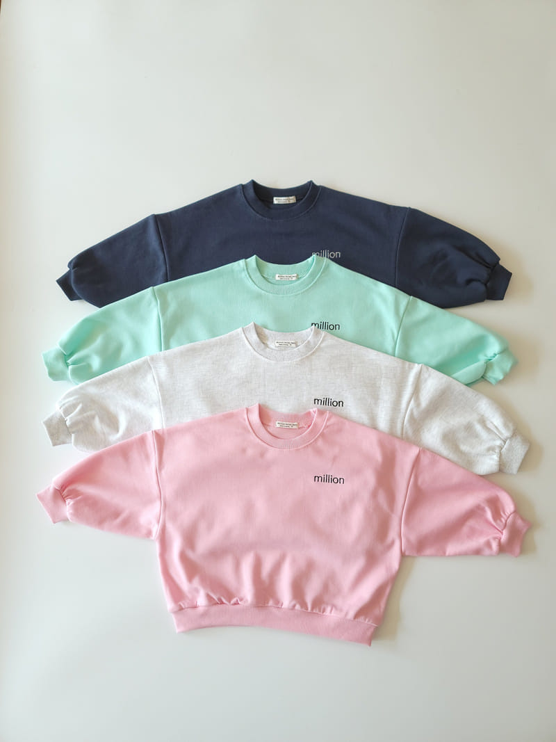 Million Dollar Baby - Korean Children Fashion - #discoveringself - Million Sweatshirt - 2