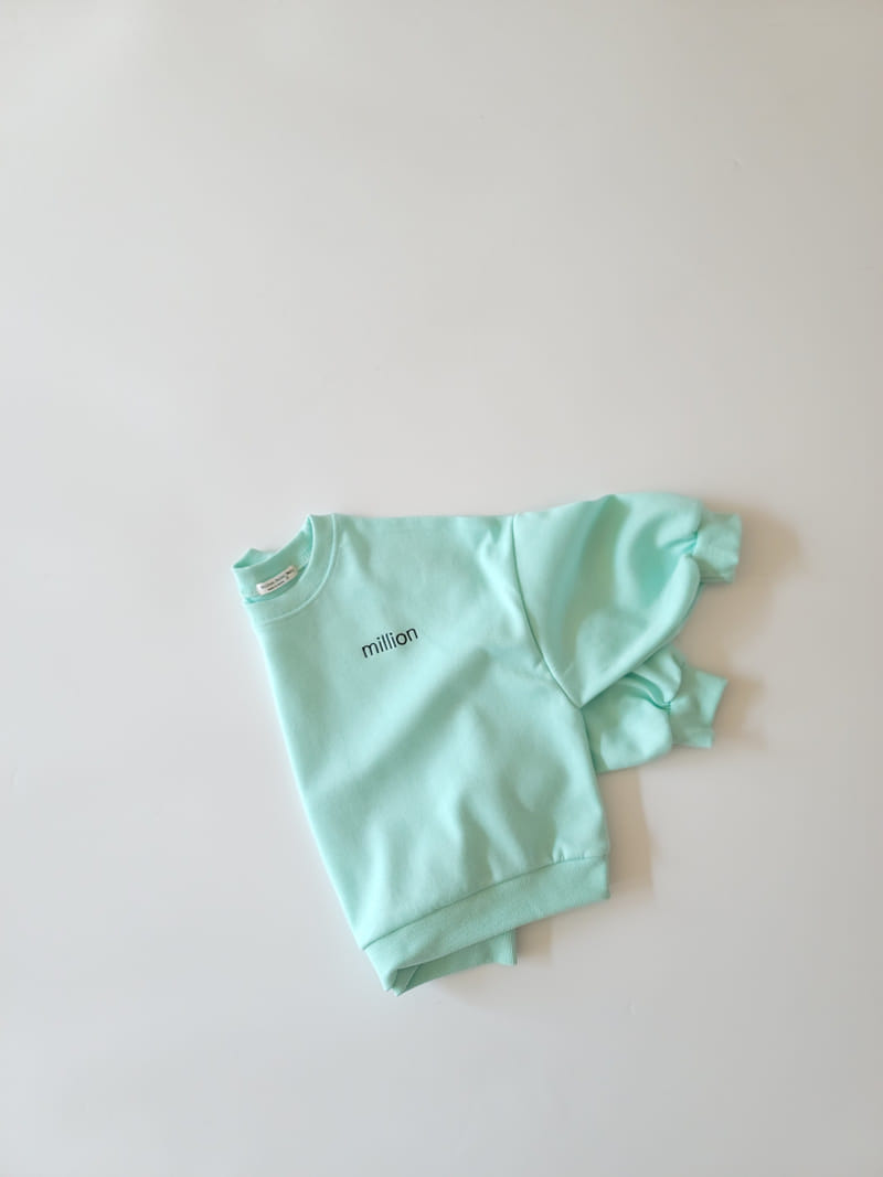 Million Dollar Baby - Korean Children Fashion - #kidsstore - Million Sweatshirt - 5