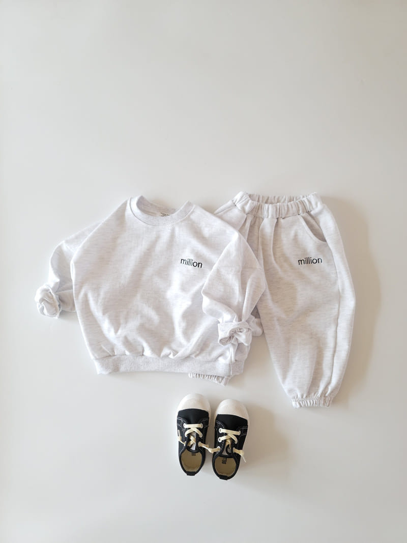 Million Dollar Baby - Korean Children Fashion - #littlefashionista - Million Sweatshirt - 8