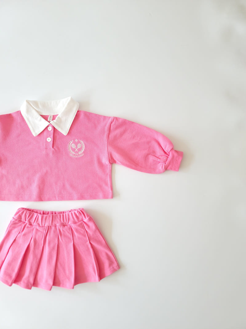 Million Dollar Baby - Korean Children Fashion - #prettylittlegirls - PK Skirt Top Bottom Set - 5