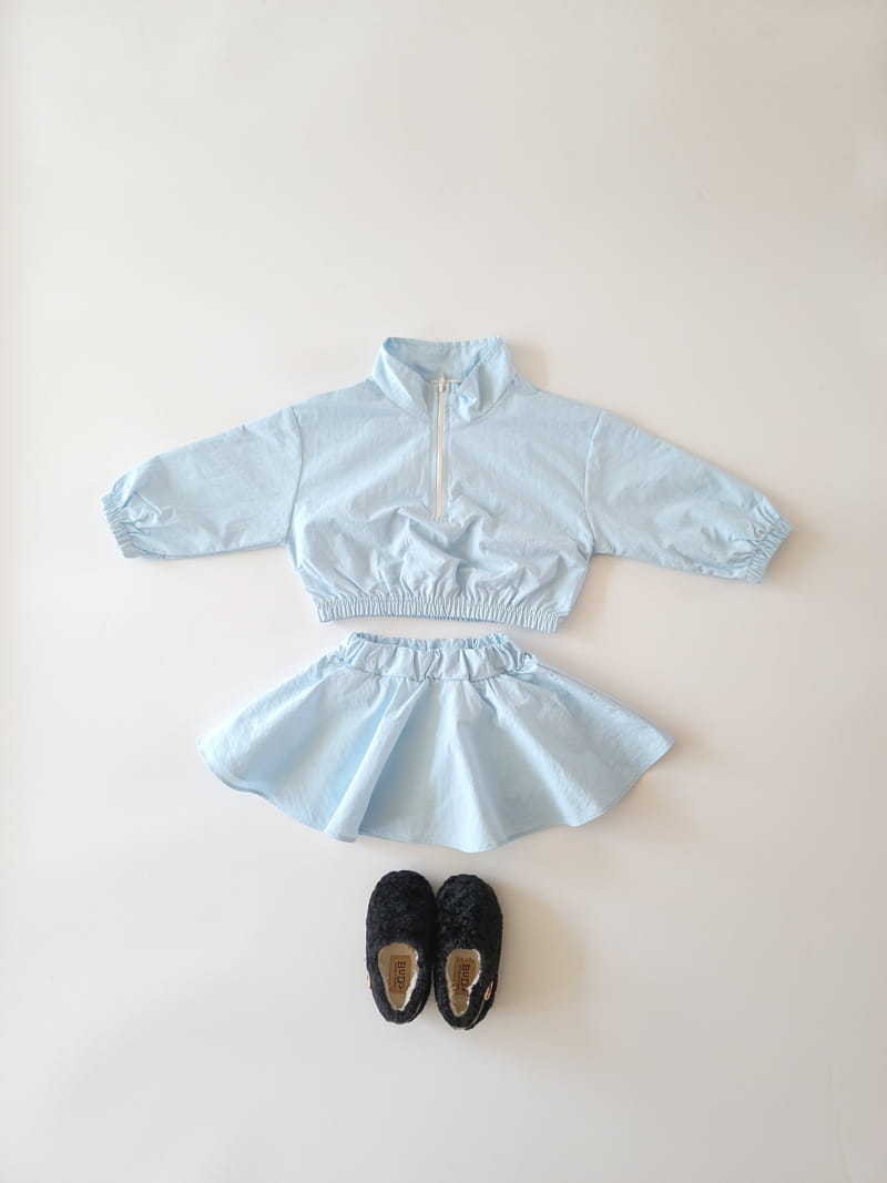 Million Dollar Baby - Korean Children Fashion - #prettylittlegirls - Anorak Skirt Top Bottom Set - 3