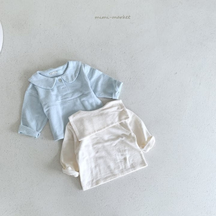 Mimi Market - Korean Baby Fashion - #babyclothing - Sailor Collar Tee - 6