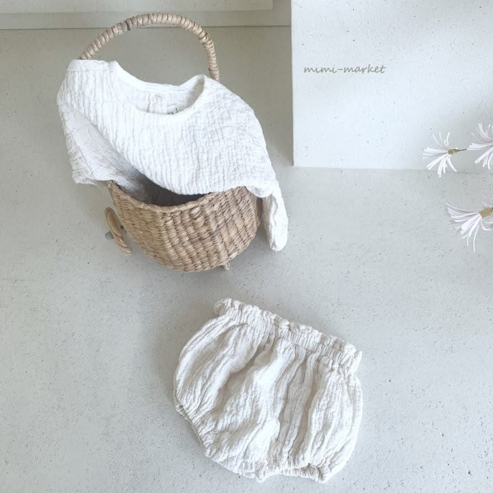 Mimi Market - Korean Baby Fashion - #babyfever - Beaver Top + Bloomer Set - 10