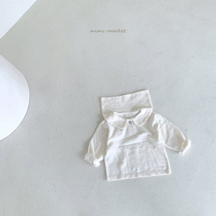 Mimi Market - Korean Baby Fashion - #babyfever - Sailor Collar Tee - 8