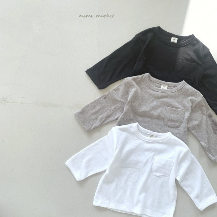 Mimi Market - Korean Baby Fashion - #babyfever - Pocket Tee