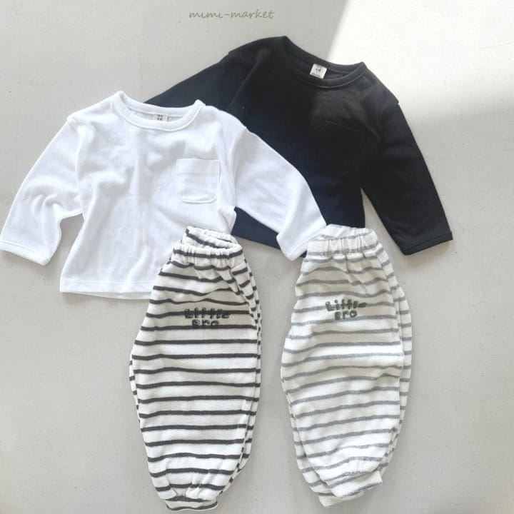 Mimi Market - Korean Baby Fashion - #babylifestyle - Pocket Tee - 3