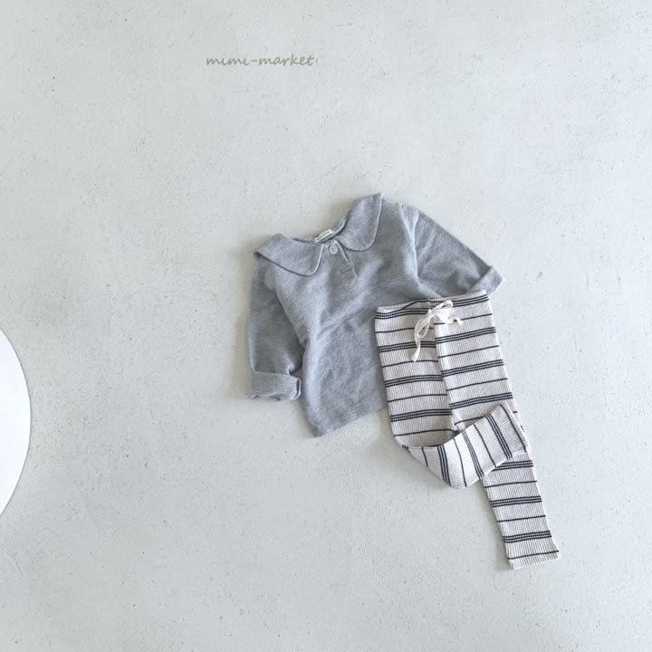 Mimi Market - Korean Baby Fashion - #babyoninstagram - Sailor Collar Tee - 11