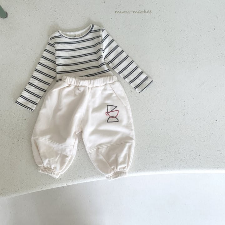 Mimi Market - Korean Baby Fashion - #babyoninstagram - ABC Top Bottom Set - 11