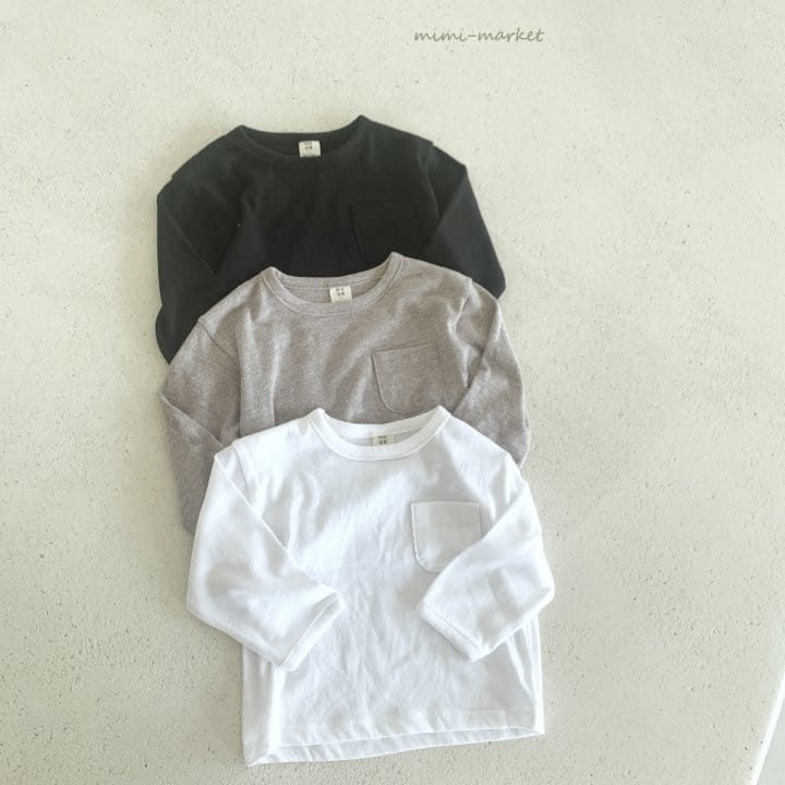Mimi Market - Korean Baby Fashion - #babylifestyle - Pocket Tee - 4