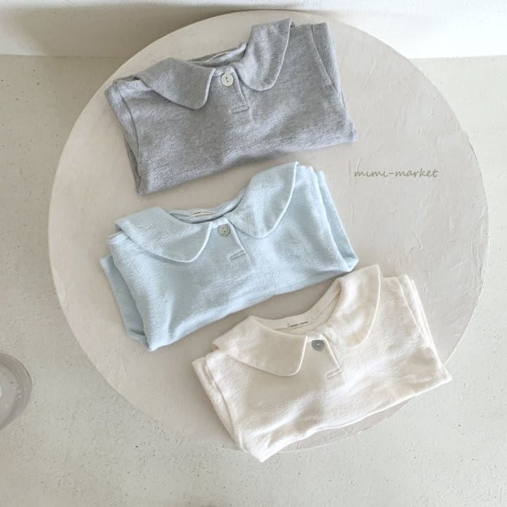 Mimi Market - Korean Baby Fashion - #babyootd - Sailor Collar Tee - 12