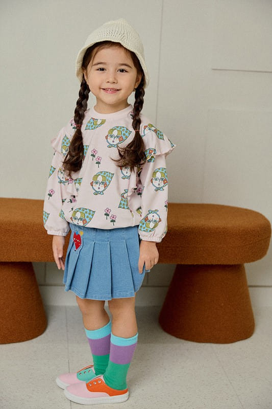 Mimico - Korean Children Fashion - #childofig - Frill Tee - 2
