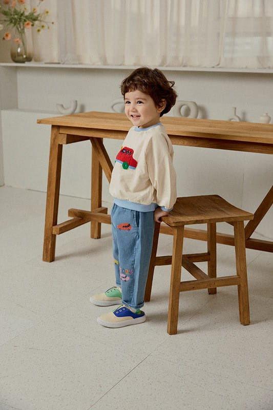 Mimico - Korean Children Fashion - #childrensboutique - Handle Car Tee - 5