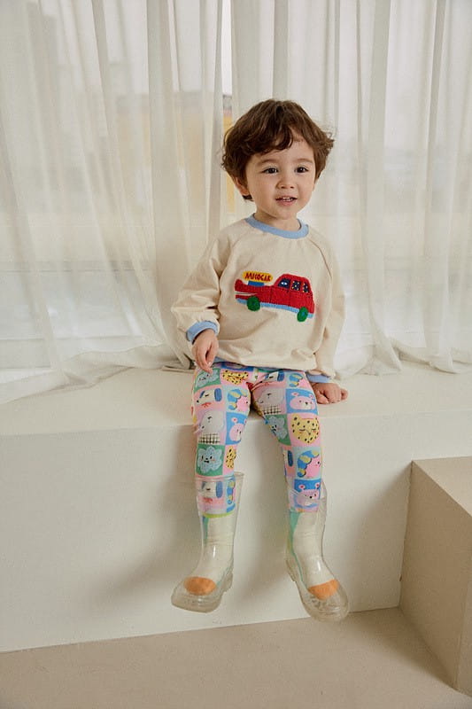 Mimico - Korean Children Fashion - #fashionkids - Handle Car Tee - 8